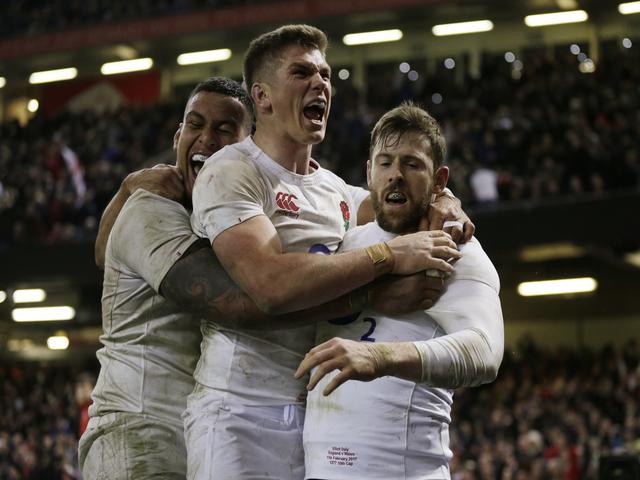 England left it late to snatch victory in Wales in their last game